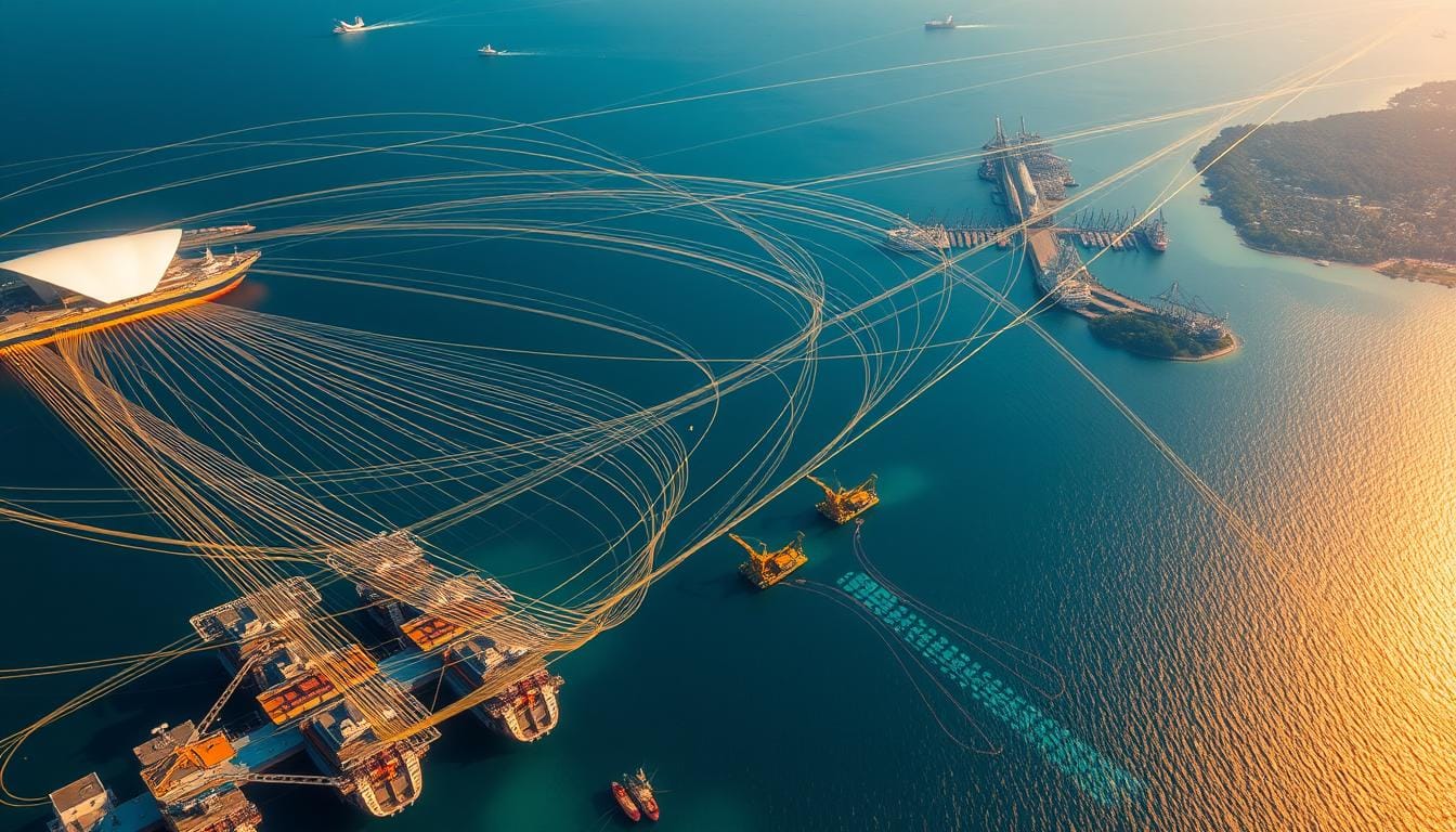 Singapore Malaysia Indonesia fibre link