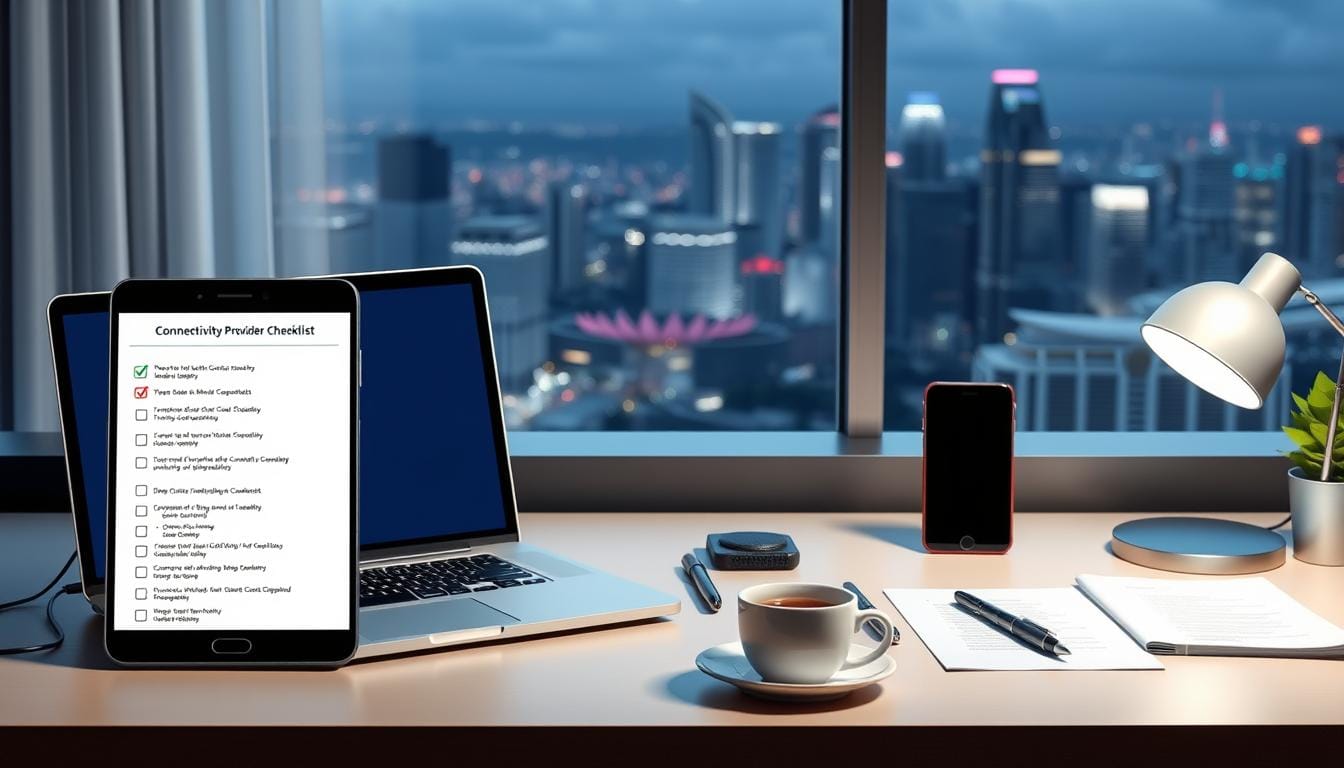 connectivity provider checklist Singapore