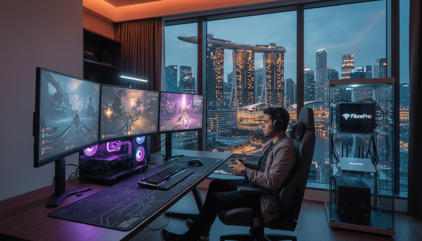 best gaming broadband singapore