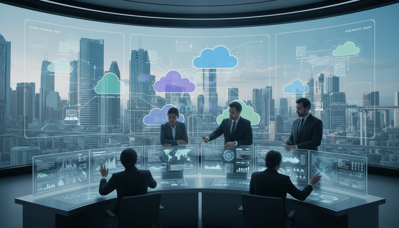 Hybrid cloud network management for regional data nodes